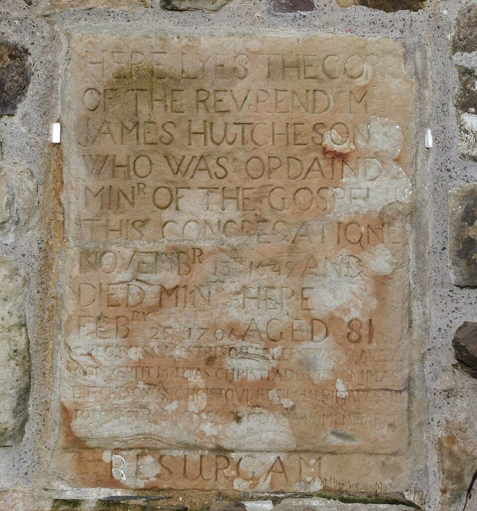 St Fillans well Minister memorial